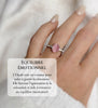 Équilibre émotionnel ~ bague