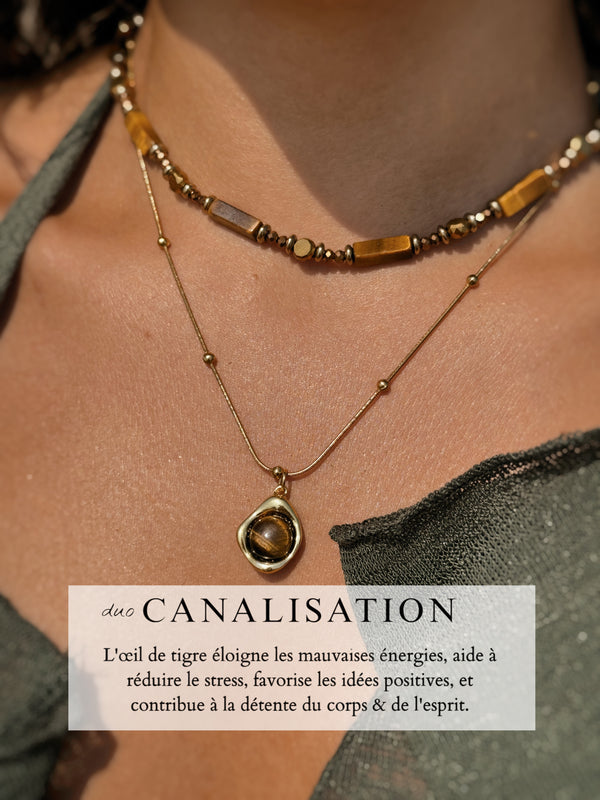 Duo Canalisation ~ collier