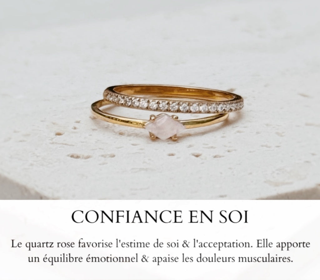 Ensemble Confiance en soi ~ bague