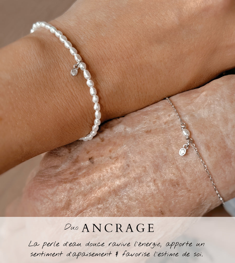 Duo Ancrage ~ bracelets