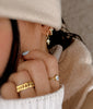 Anxiété ~ bague howlite