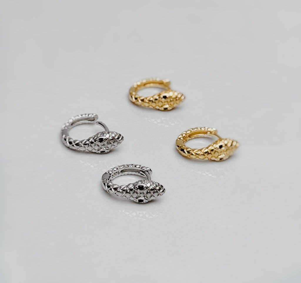 Serpent ~ boucles d’oreilles