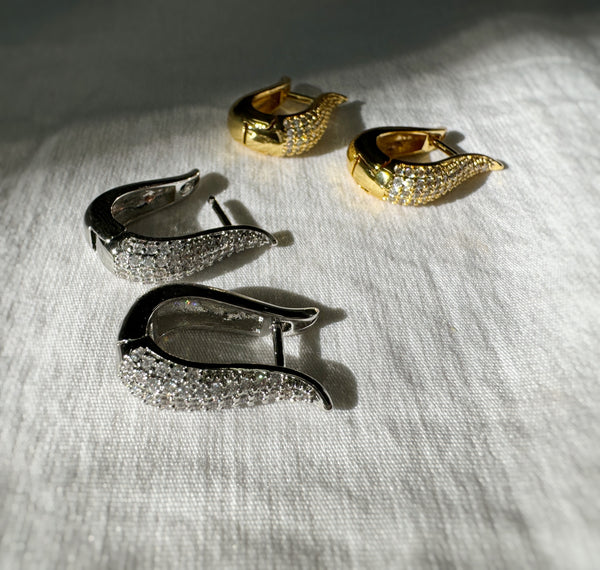 Astéroïde ~ boucles d’oreilles