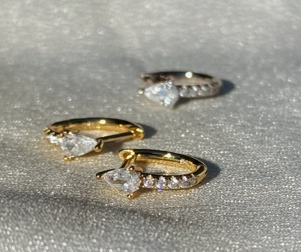 Céleste ~ boucles d’oreilles