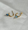 Azur ~ boucles d’oreilles
