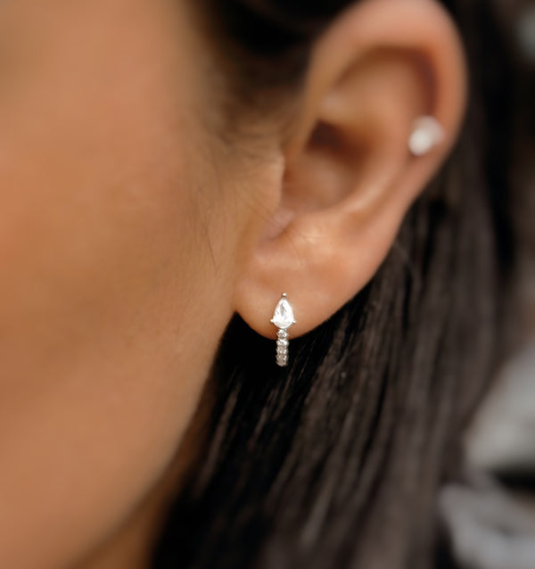 Céleste ~ boucles d’oreilles