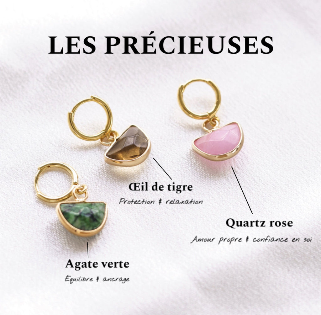 Les précieuses ~ boucles d’oreilles