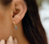 Azur ~ boucles d’oreilles