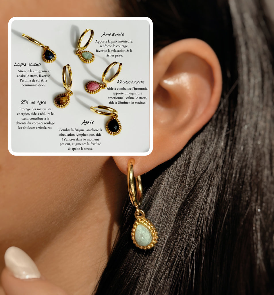 Ancrage ~ boucles d’oreilles