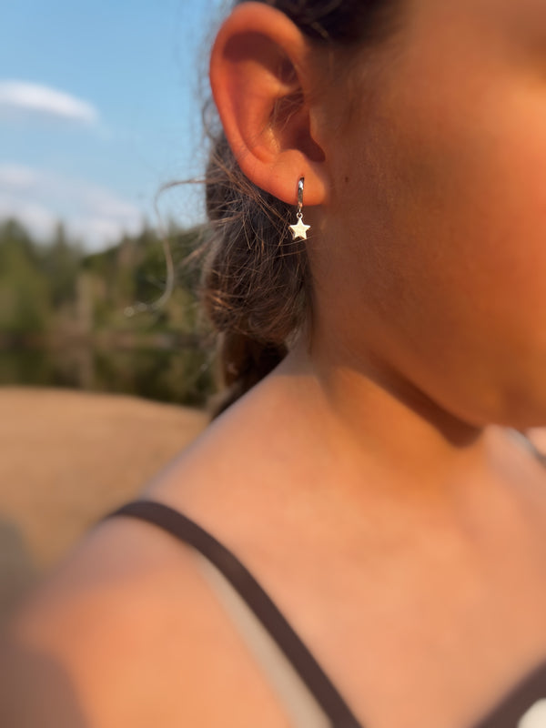 Perséides ~ boucles d’oreilles