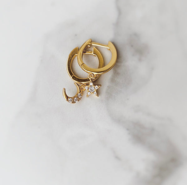 Moonlight ~ boucles d’oreilles