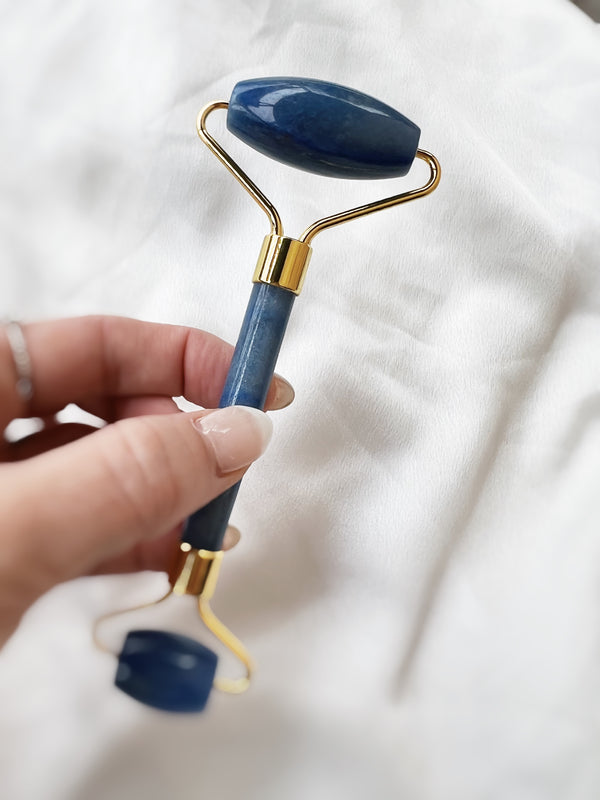 Rouleau Aventurine bleue