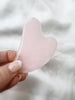 Gua sha quartz rose