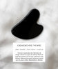 Gua sha Obsidienne noire