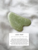 Gua sha Jade vert