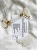 Gua sha Quartz Blanc