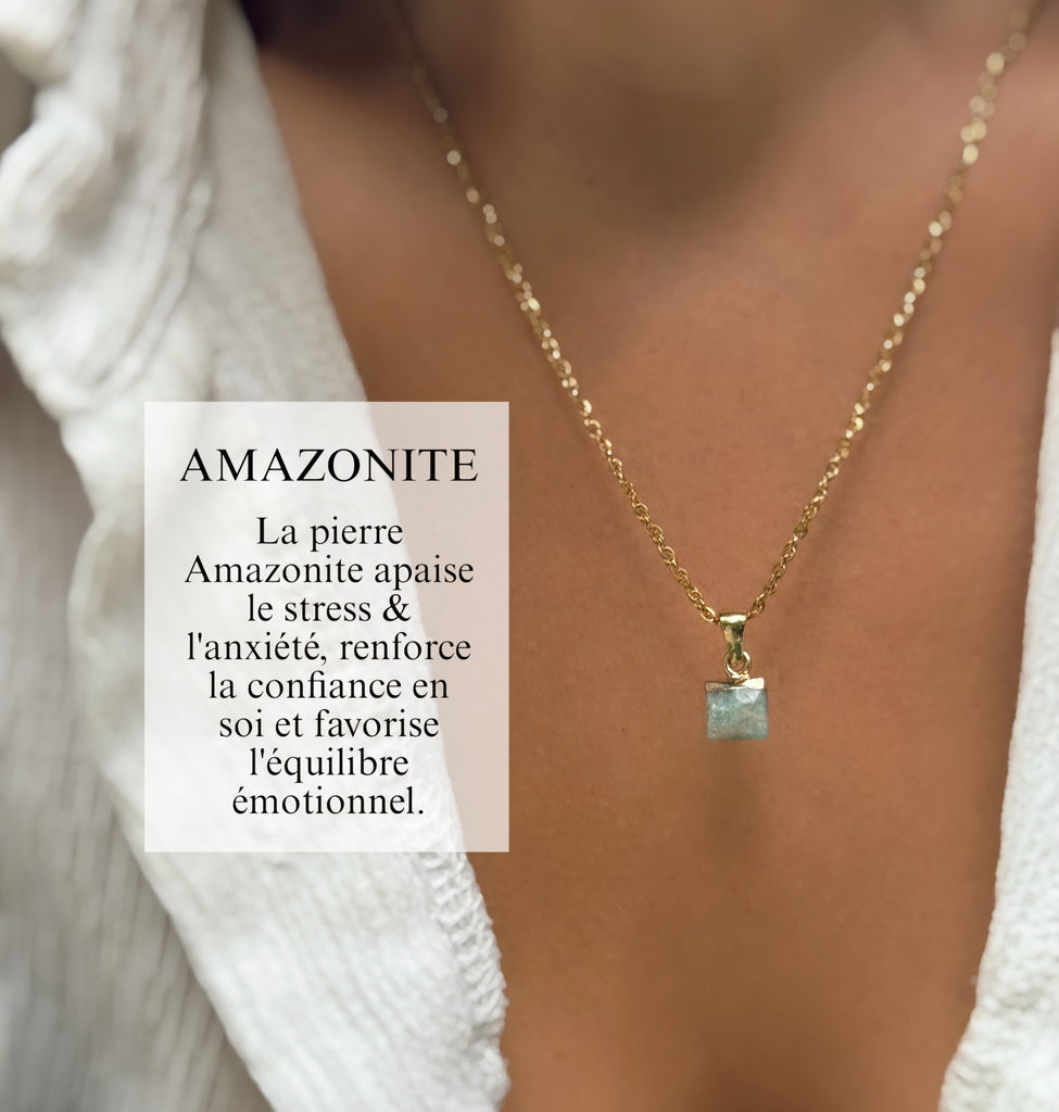 Amazonite ~ collier