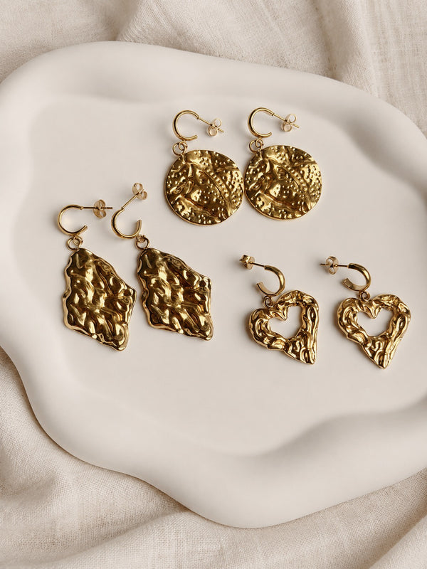 Érosion ~ boucles d’oreilles