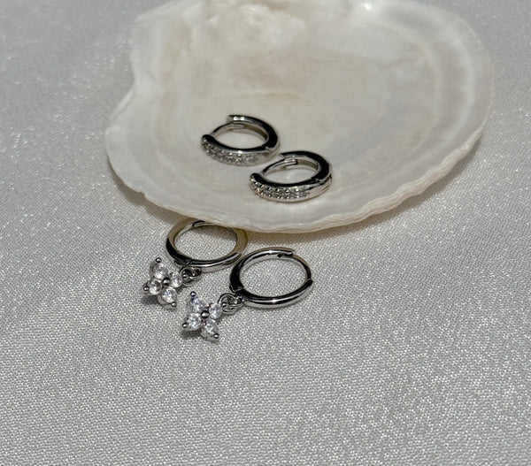 Trio Bloom ~ boucles d’oreilles