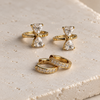 Duo Bow ~ boucles d’oreilles