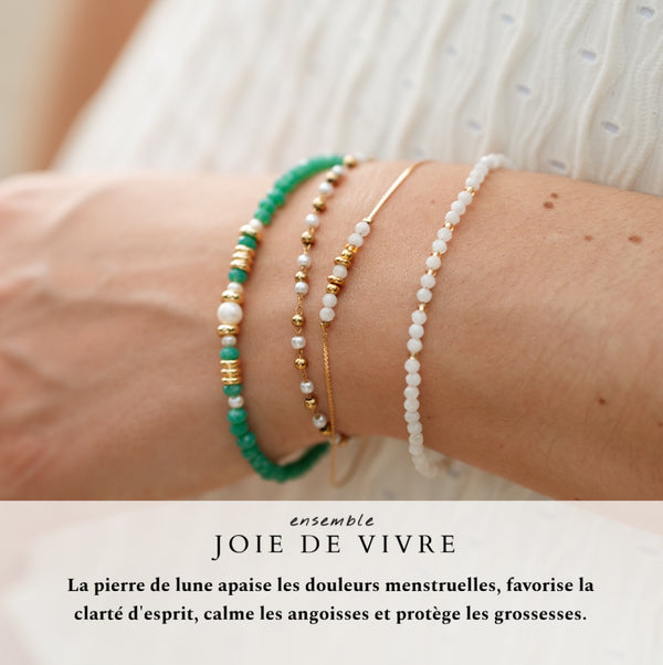 Ensemble Joie de vivre ~ bracelets