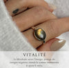 Vitalité ~ bague ajustable