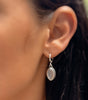 Lunaire ~ boucles d’oreilles