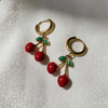Cerise ~ boucles d’oreilles