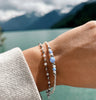 Paix intérieure ~ duo de bracelets