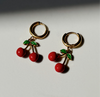 Cerise ~ boucles d’oreilles