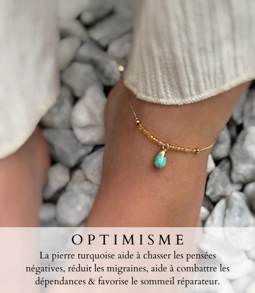 Optimisme ~ chaîne de cheville