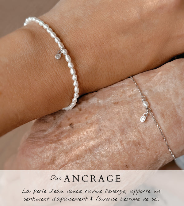 Duo Ancrage ~ bracelets