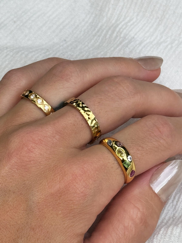 Golden hour ~ bague