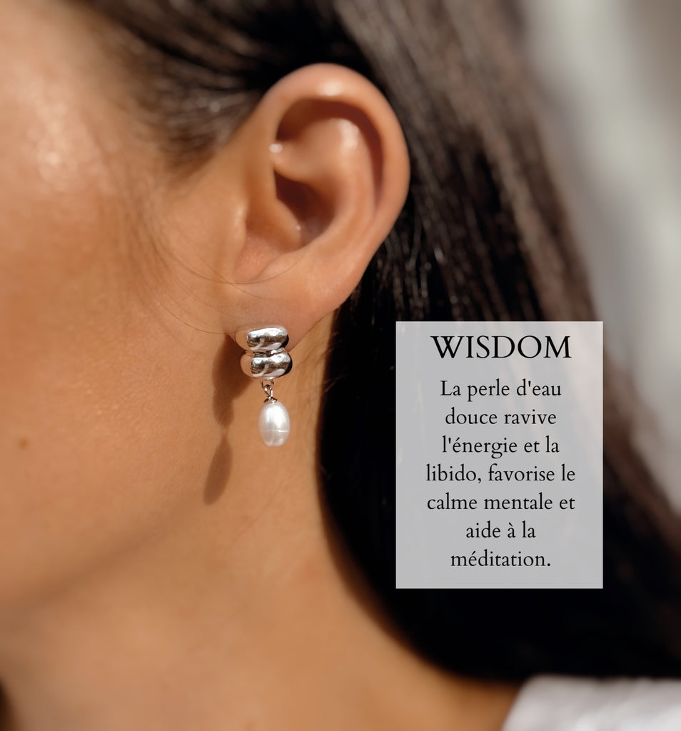 Wisdom ~ boucles d’oreilles