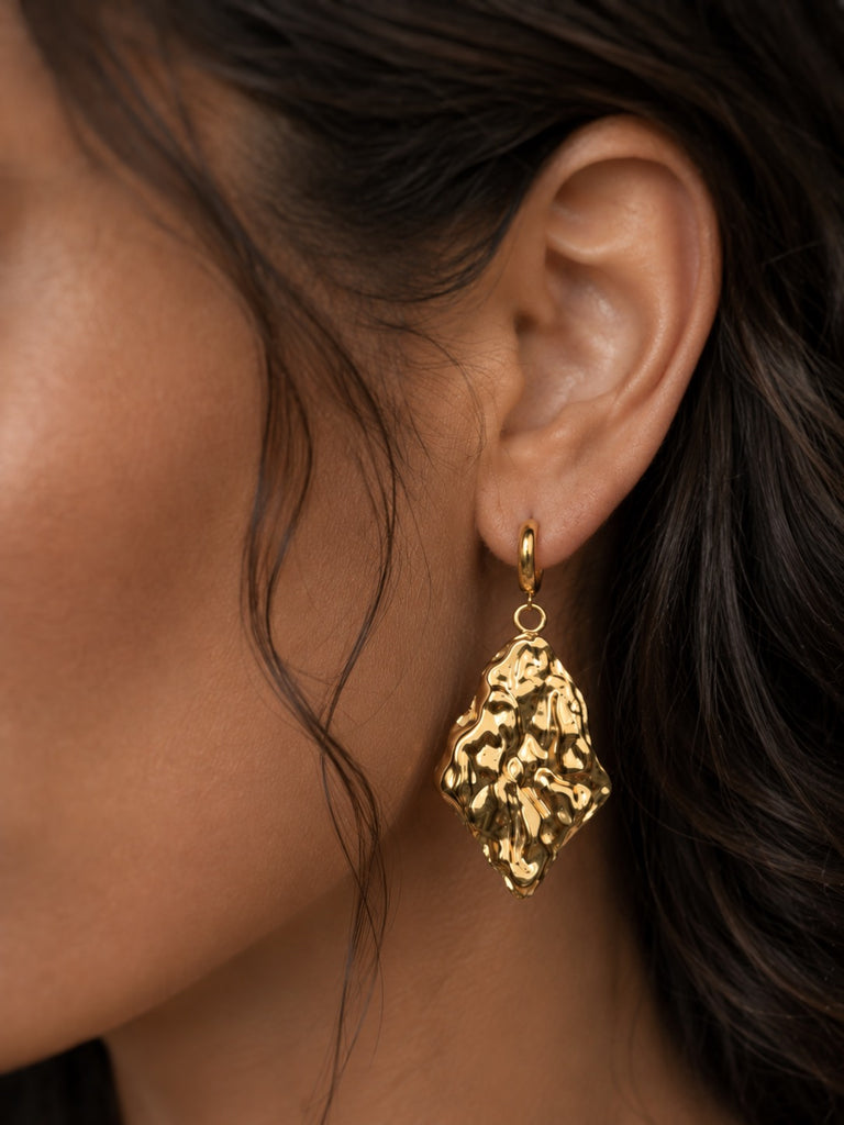 Érosion ~ boucles d’oreilles
