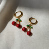Cerise ~ boucles d’oreilles