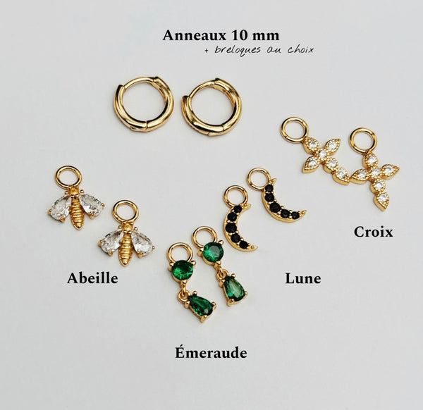 Les breloques ~ boucles d’oreilles