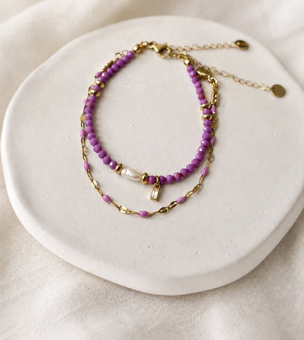 Lilas ~ bracelet