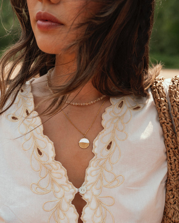 Sunstone ~ collier