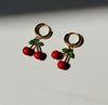 Cerise ~ boucles d’oreilles