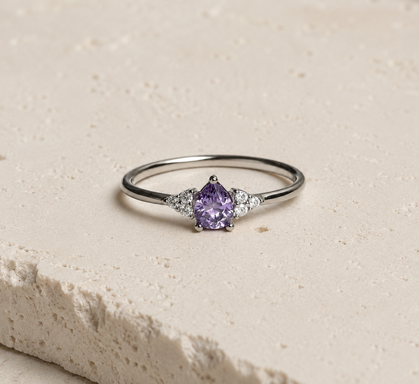 Lilas ~ bague