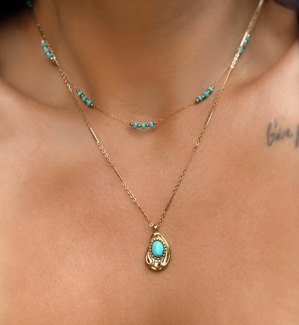 Turquoise ~ collier