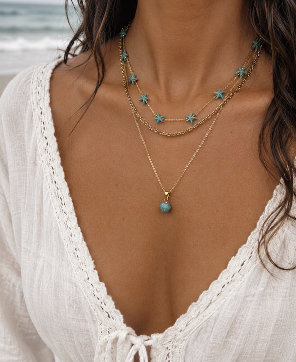 Étoile de mer ~ colliers