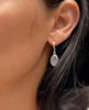Lunaire ~ boucles d’oreilles