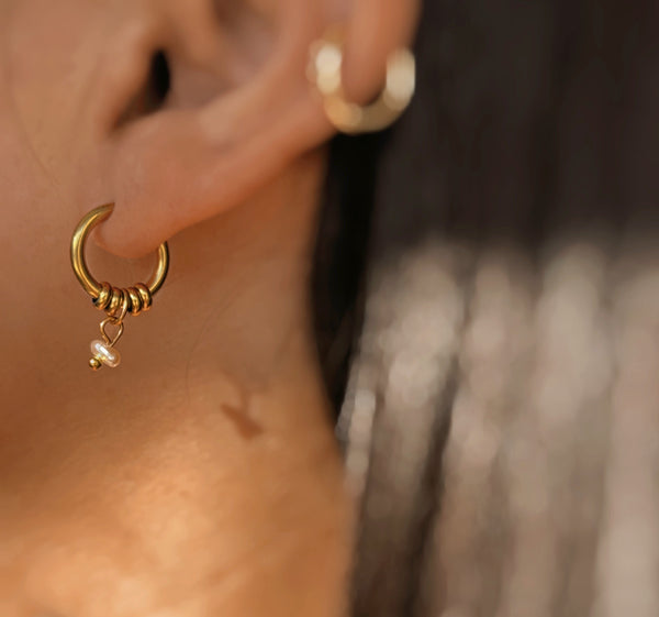 Douceur ~ boucles d’oreilles