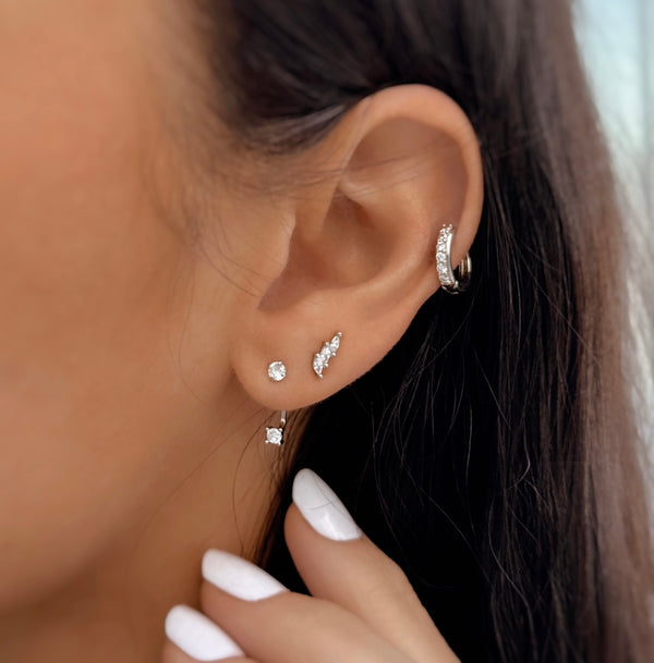 Trio Luminescence ~ boucles d’oreilles