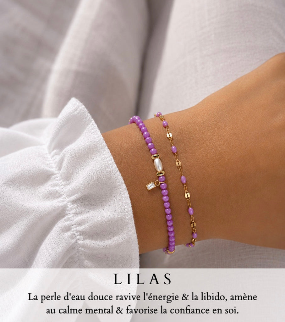 Lilas ~ bracelet