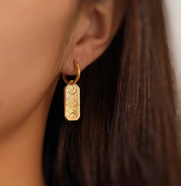 Tempérance ~ boucles d’oreilles