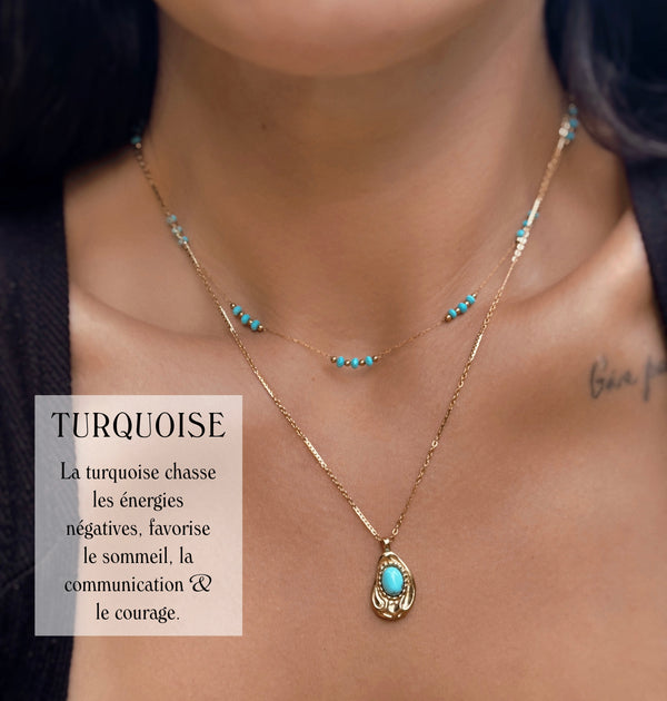 Turquoise ~ collier