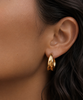 Golden ~ boucles d’oreilles